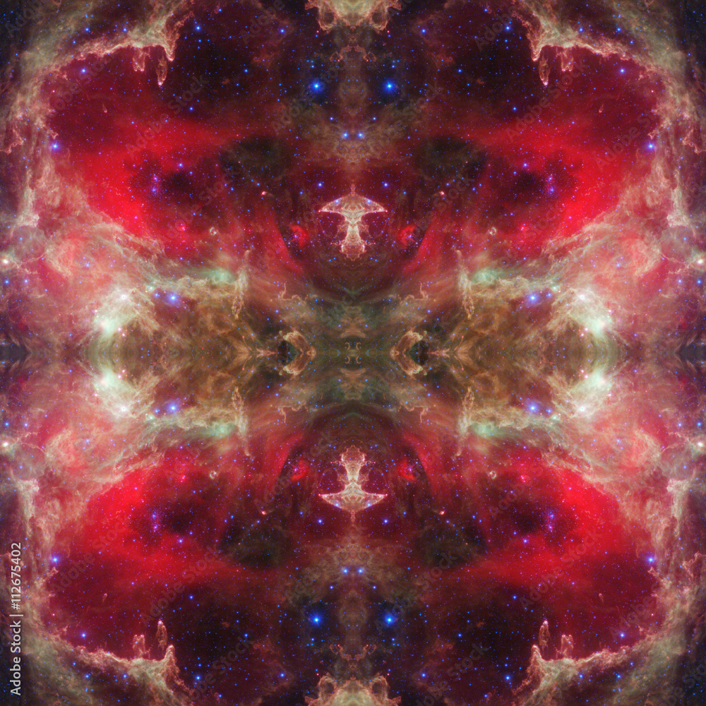 Fototapeta Universe simmetric background.