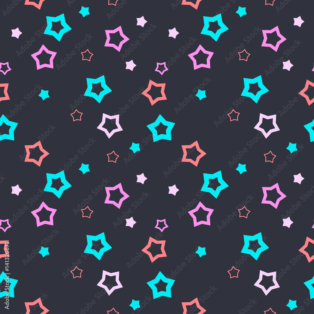 Tapeta Seamless pattern with filled