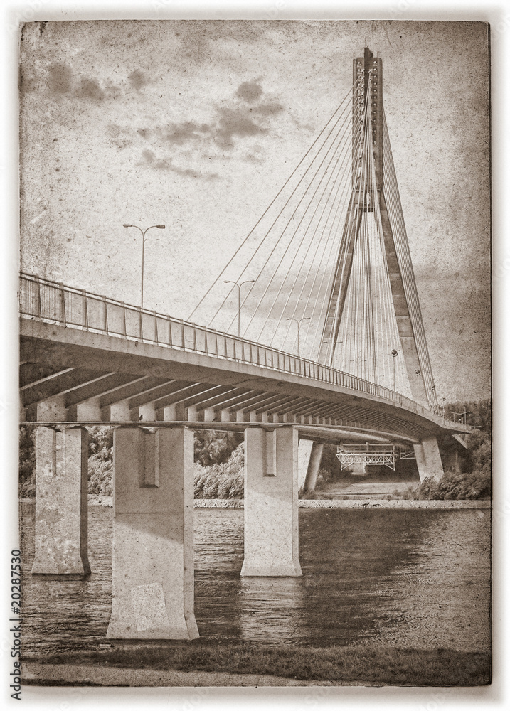 Fototapeta Swietokrzyski bridge on