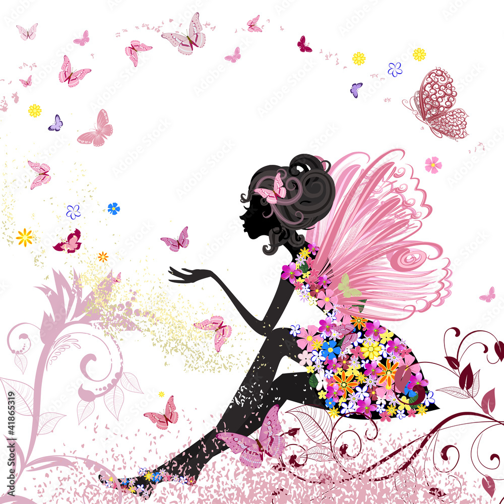 Fototapeta Flower Fairy in the