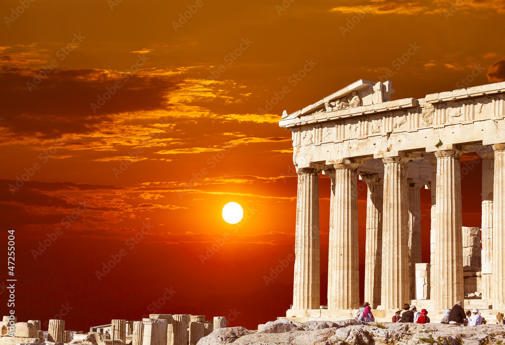 Fototapeta Parthenon temple on the