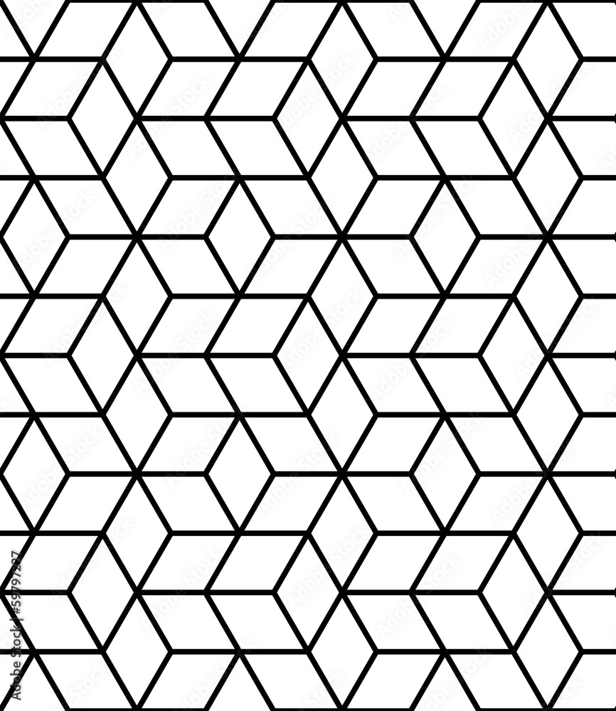 Fototapeta Seamless geometric pattern