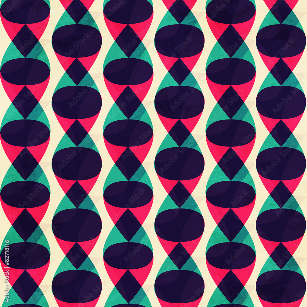 Tapeta zigzag seamless pattern with