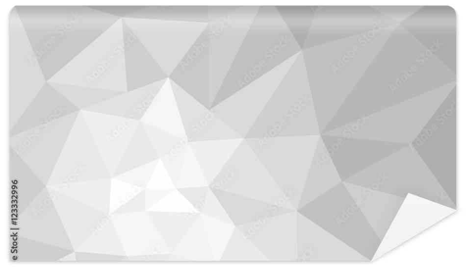 Fototapeta vector polygonal grey gradient